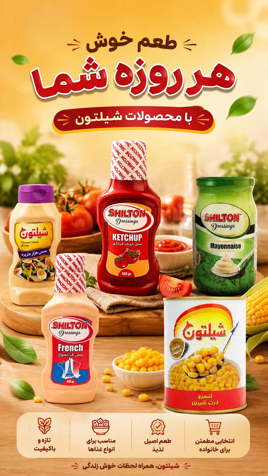 محصولات شیلتون